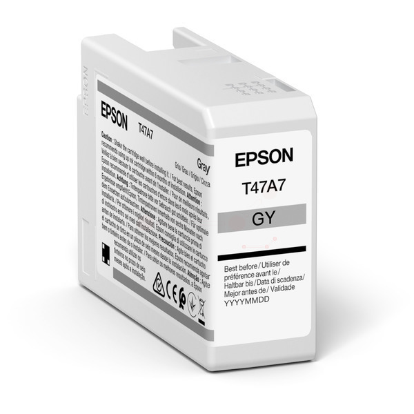 Original Epson Tinte C 13 T 47A700 / T47A7 / C13T47A700 grau für C13T47A700